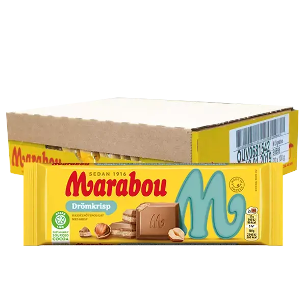 Marabou Drömkrisp 100g 22st