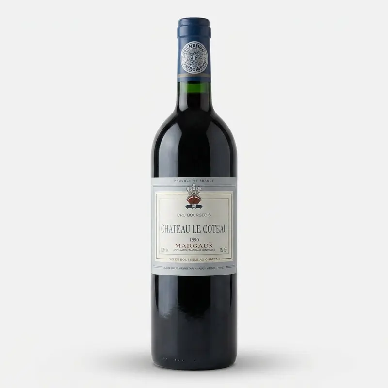 Margaux Cru Bourgeois Château le Coteau 1990