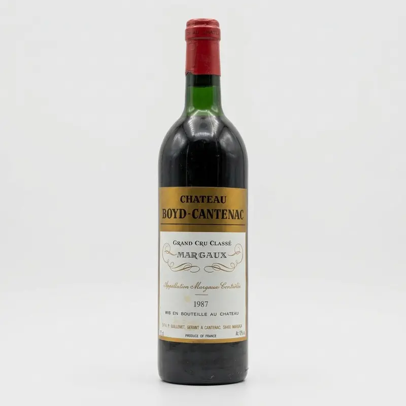Margaux Grand Cru Classé Château Boyd-Cantenac 1987