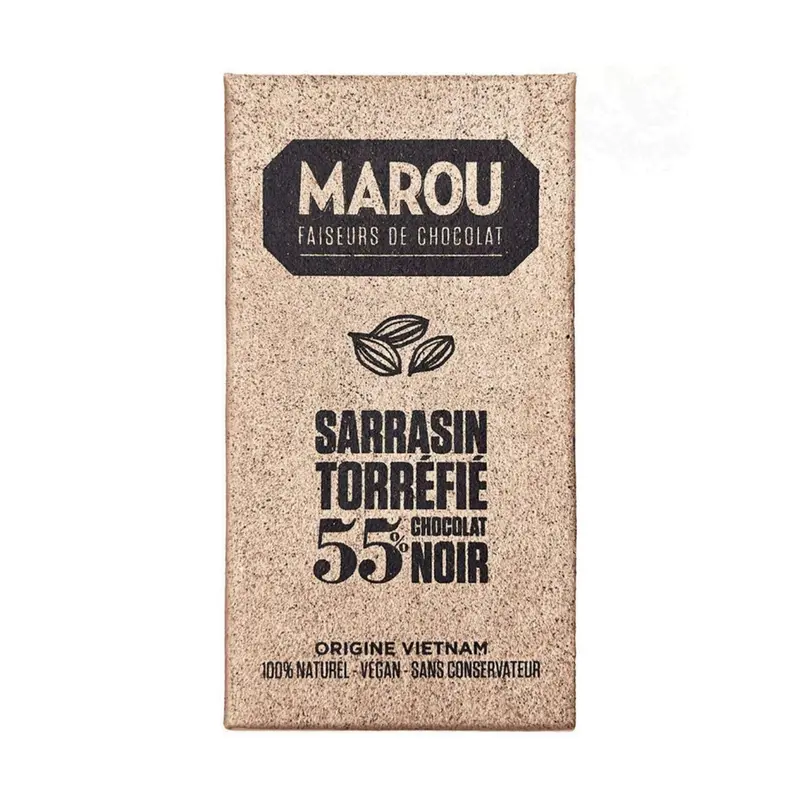 Marou Sarrasin torrefie 55% 80g