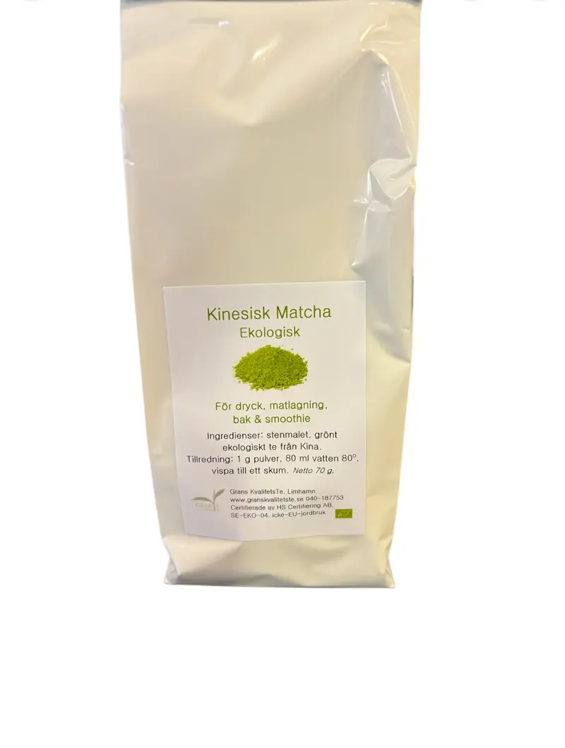 Matcha kinesisk ekologisk 70g