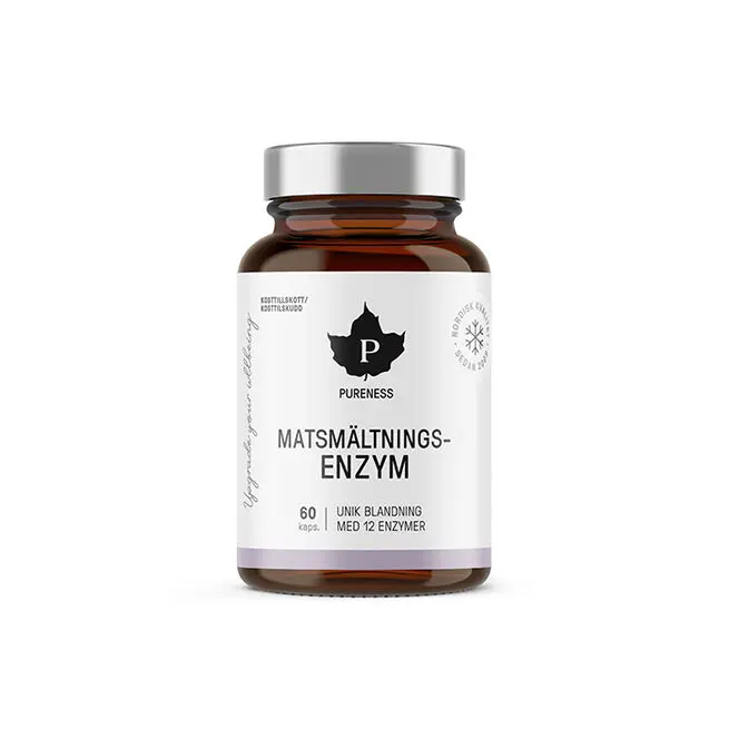 Matsmältningsenzym 60 kapslar