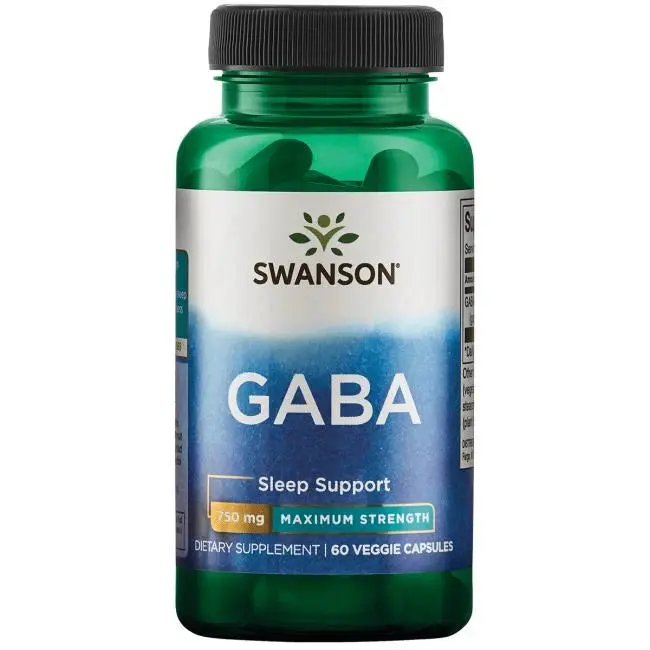 Maximum Strength GABA - 60 caps