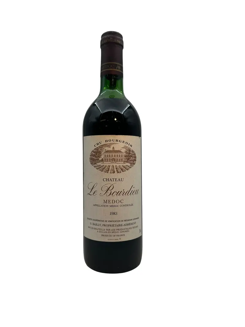 Médoc Chateau Le Bourdieu 1983 Rött vin