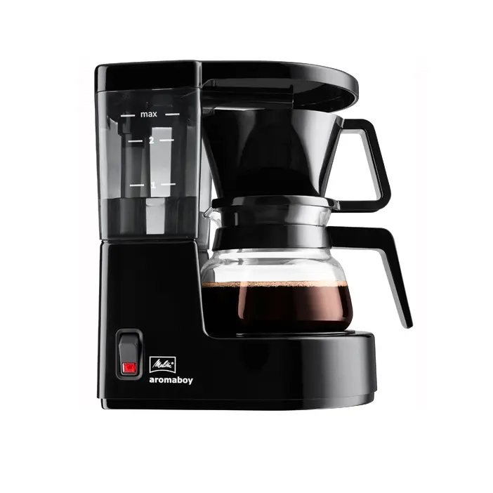 Melitta 20952 Aroma Boy Kaffebryggare 2 koppar Svart Auto Off