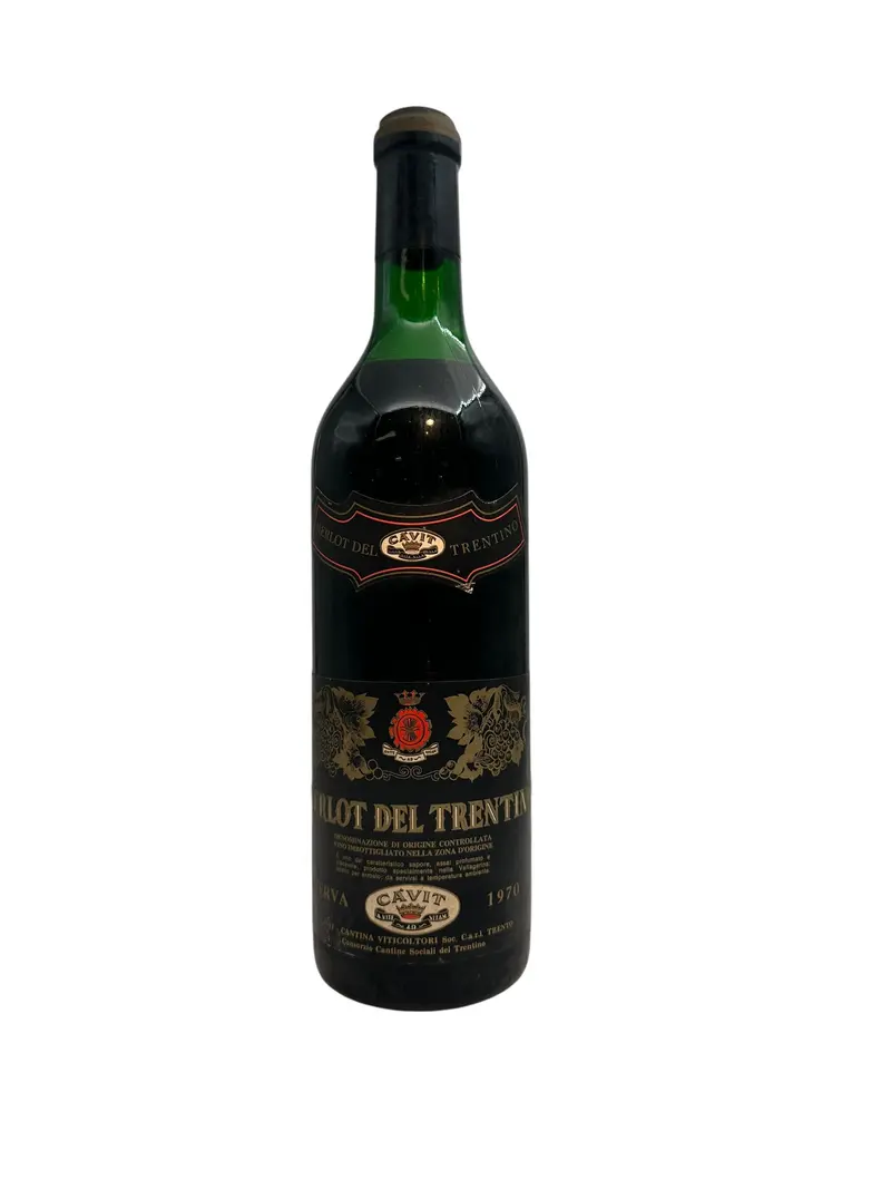 Merlot del Trentino Cavit 1970