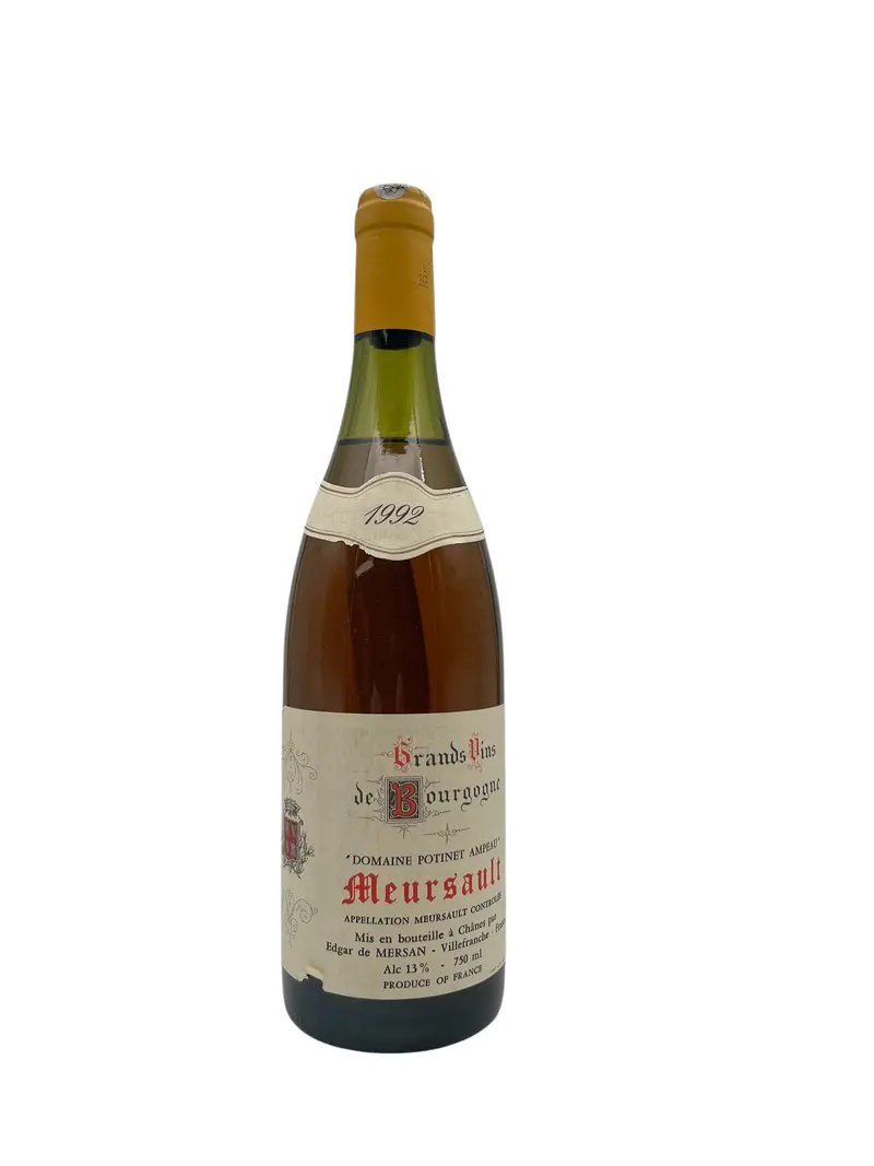 Meursault Domaine Potinet-Ampeau 1992