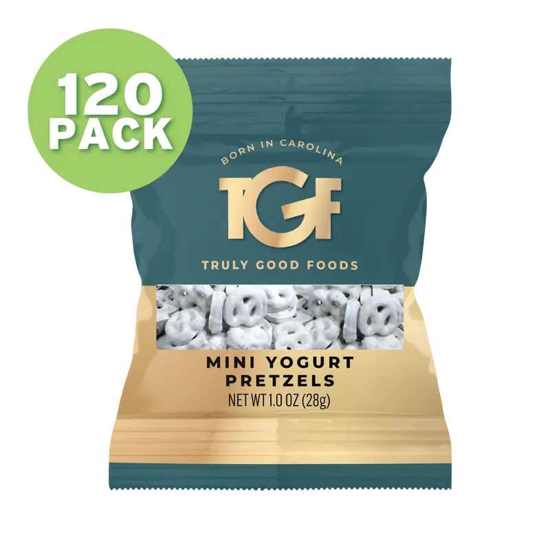 Mini Yogurt Pretzels – 120 pack, 1.oz mini snack bags