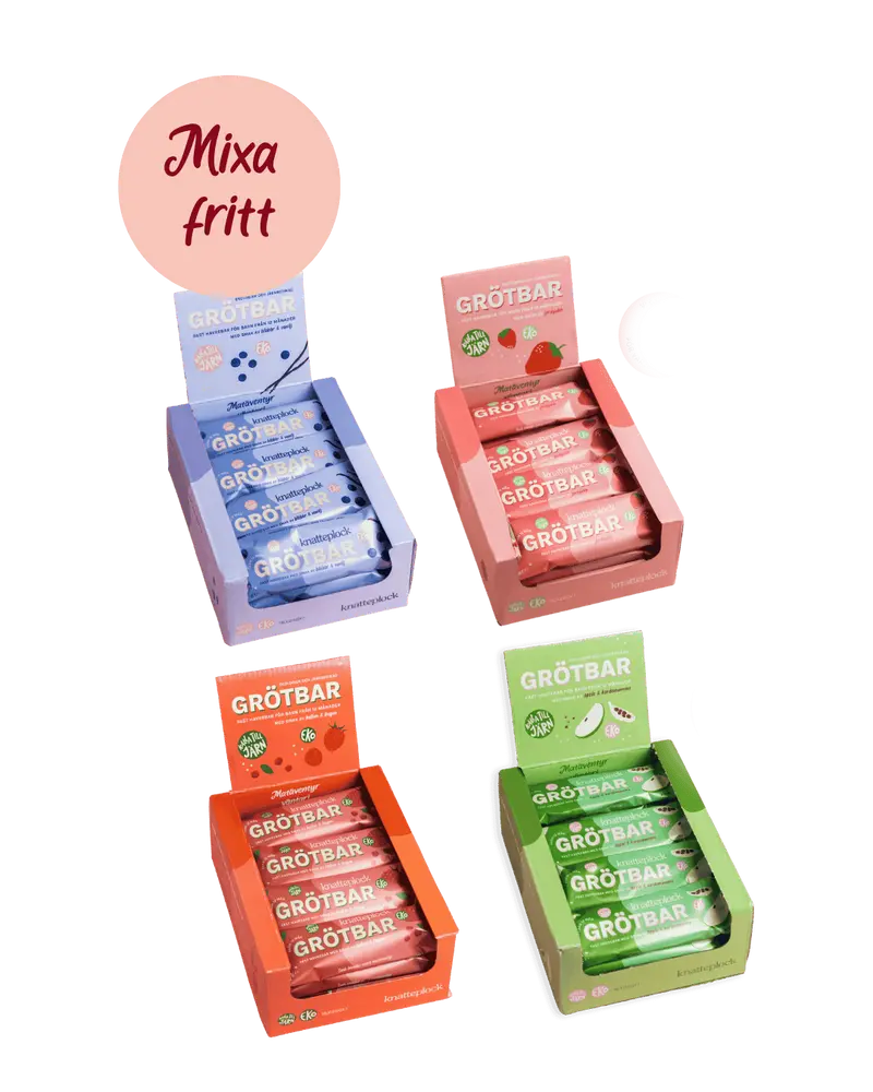 Mixa fritt - köp 3 boxar och få 15 % rabatt