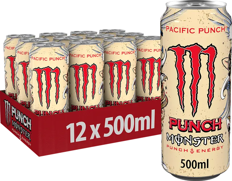 Monster Energy Punch - 12 x 500 ml - Pacific Punch