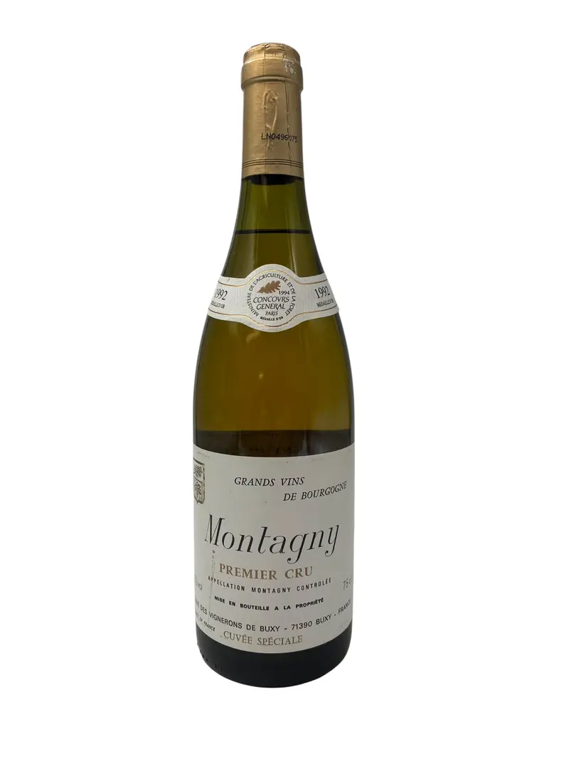 Montagny Vignerons de Buxy 1992 Premier Cru