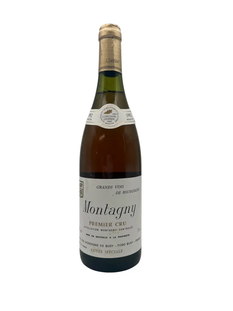 Montagny Vignerons de Buxy 1992