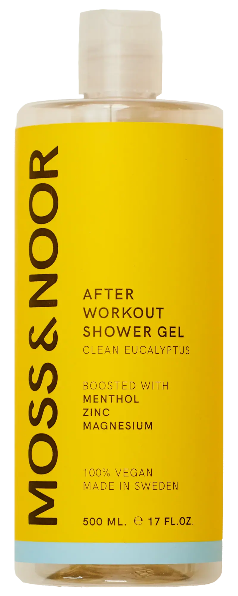 Moss & Noor After Workout Shower Gel Clean Eucalyptus 500ml