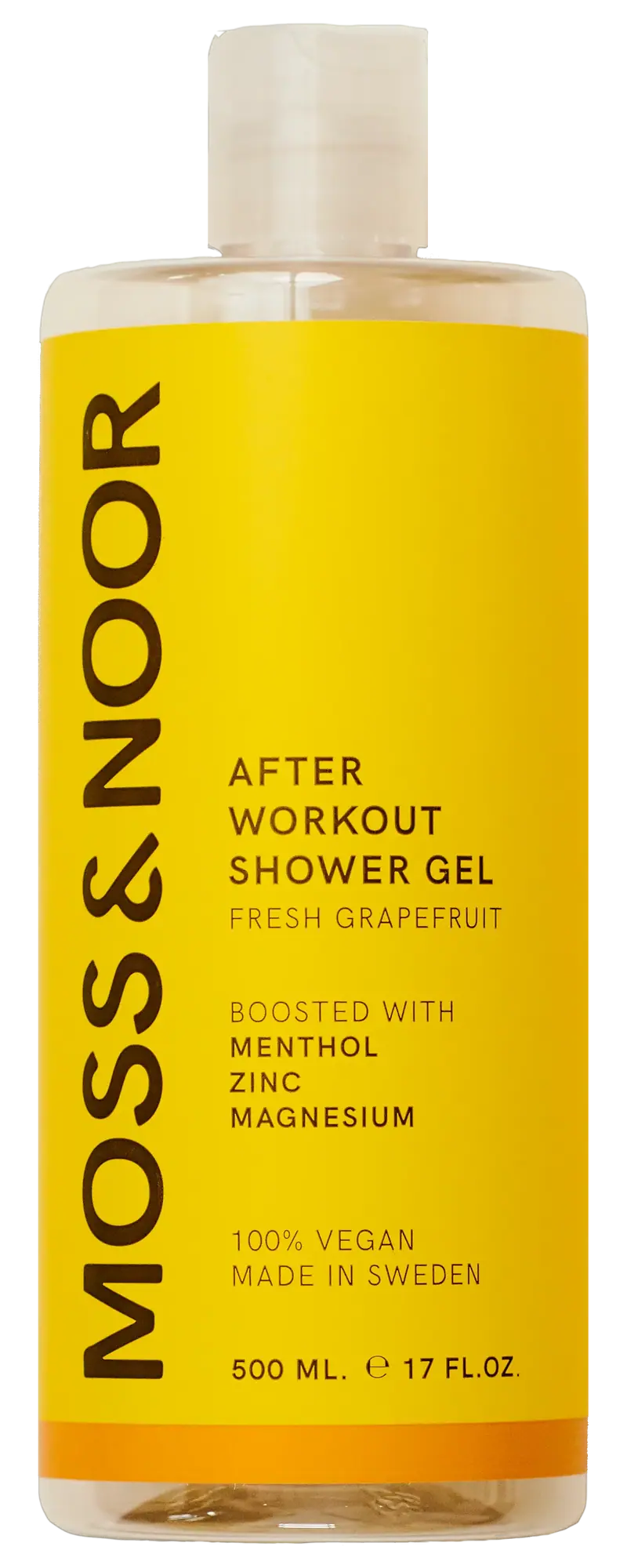 Moss & Noor After Workout Shower Gel Fresh Grapefruit 500ml