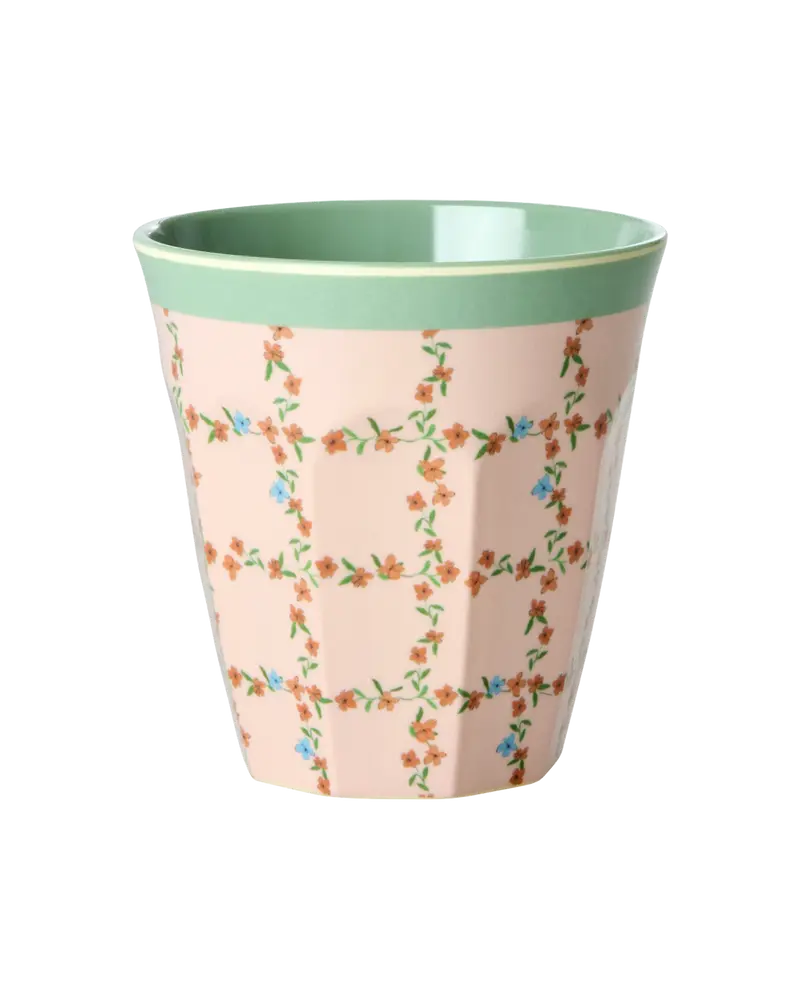 Mugg Mellan Checkered Stencil