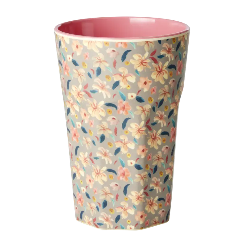 Mugg stor Small Sandy Flower
