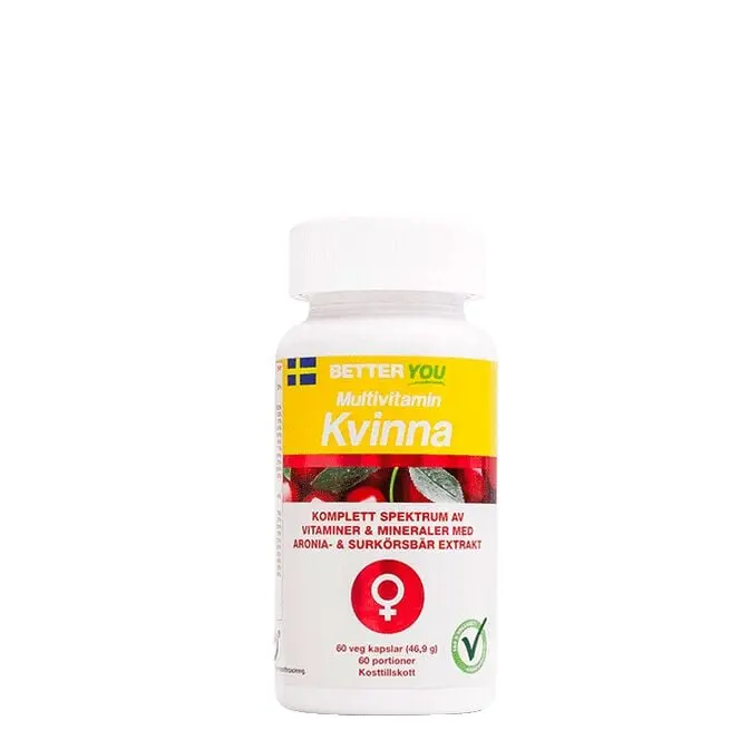 Multivitamin Kvinna 60 kapslar