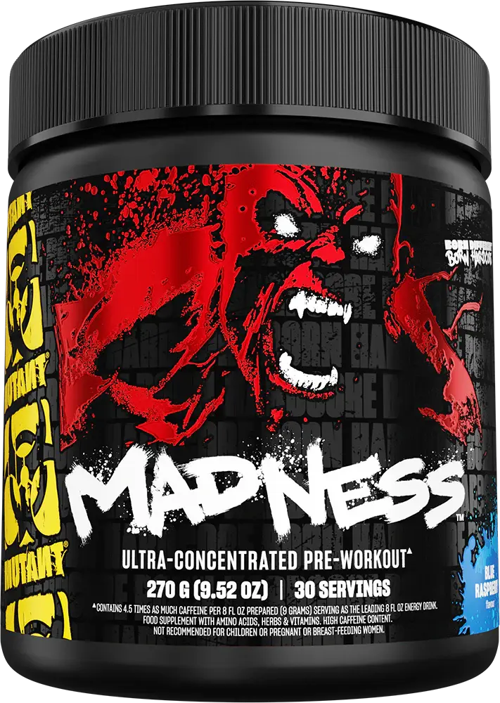 Mutant Madness - 30 servings Blue Raspberry