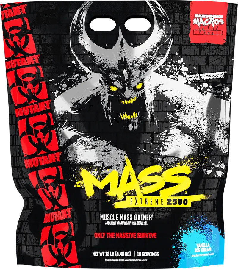 Mutant Mass Extreme 2500 - 5450 g Vanilla Ice Cream