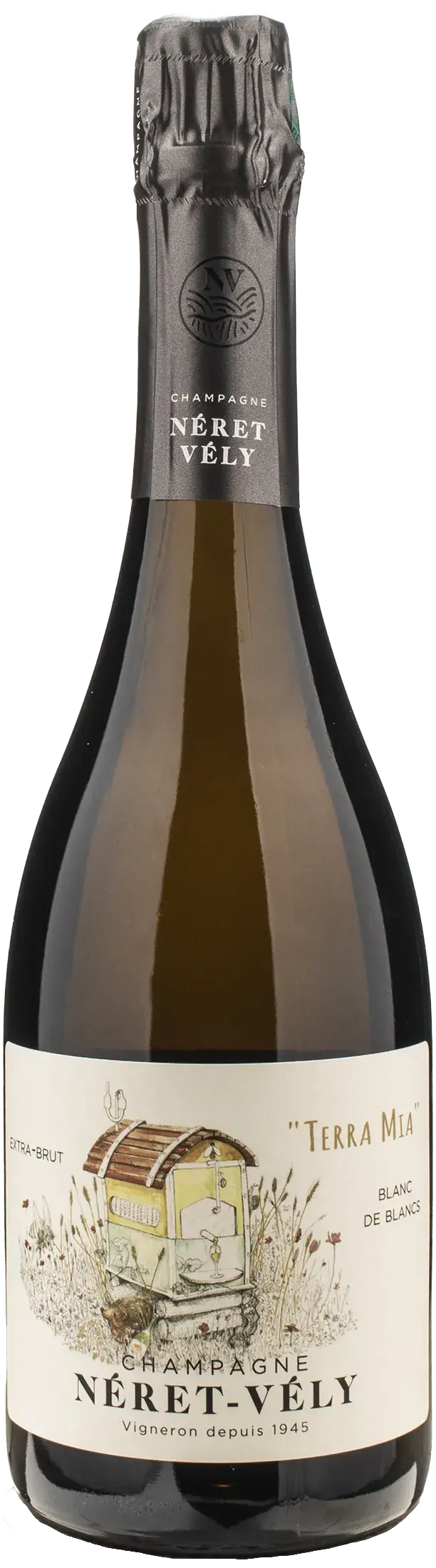 Neret Vely Champagne Blanc de Blancs Extra Brut Terra Mia