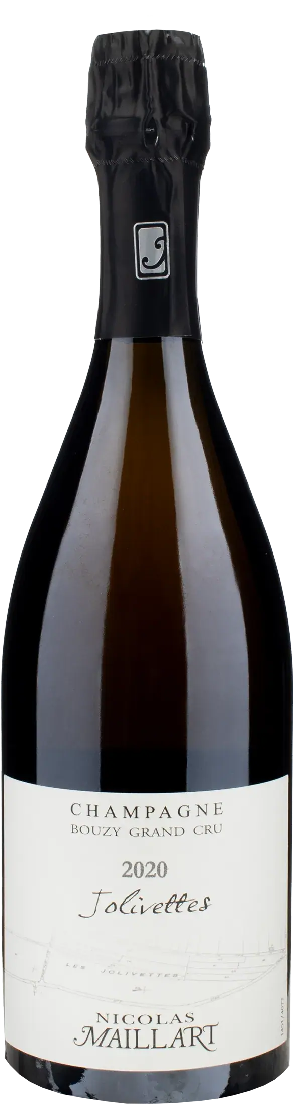 Nicolas Maillart Champagne Grand Cru Pinot Noir Bouzy Jolivettes Extra Brut 2020