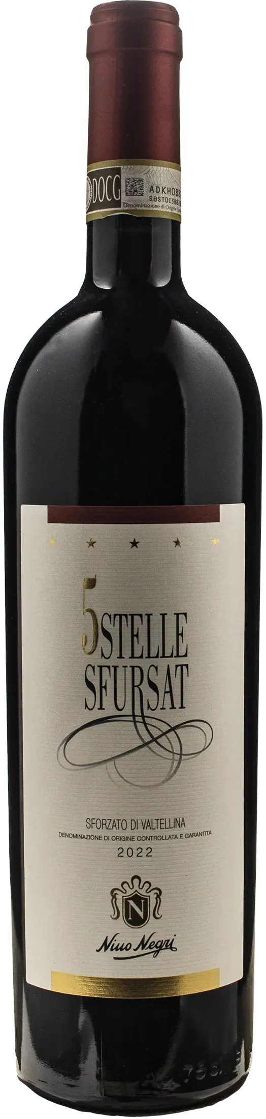 Nino Negri Valtellina Sfursat Cinquestelle 2022