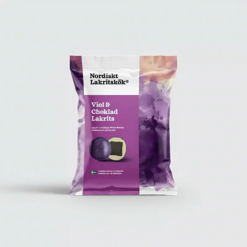 NLK Viol & Chokladlakrits 100g