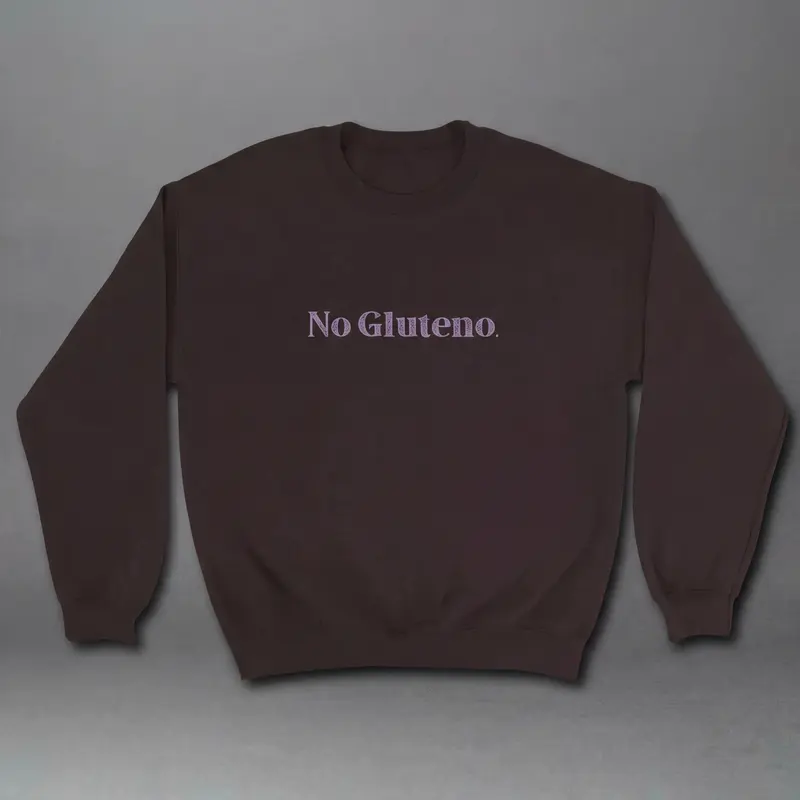 'No Gluteno.' Crewneck Sweatshirt