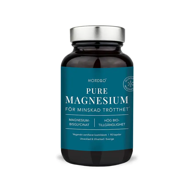 Nordbo Pure Magnesium 90 kapslar