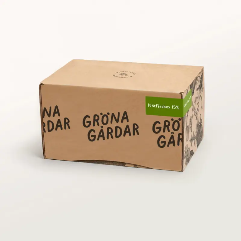 Nötfärsbox 15% (färskfryst)