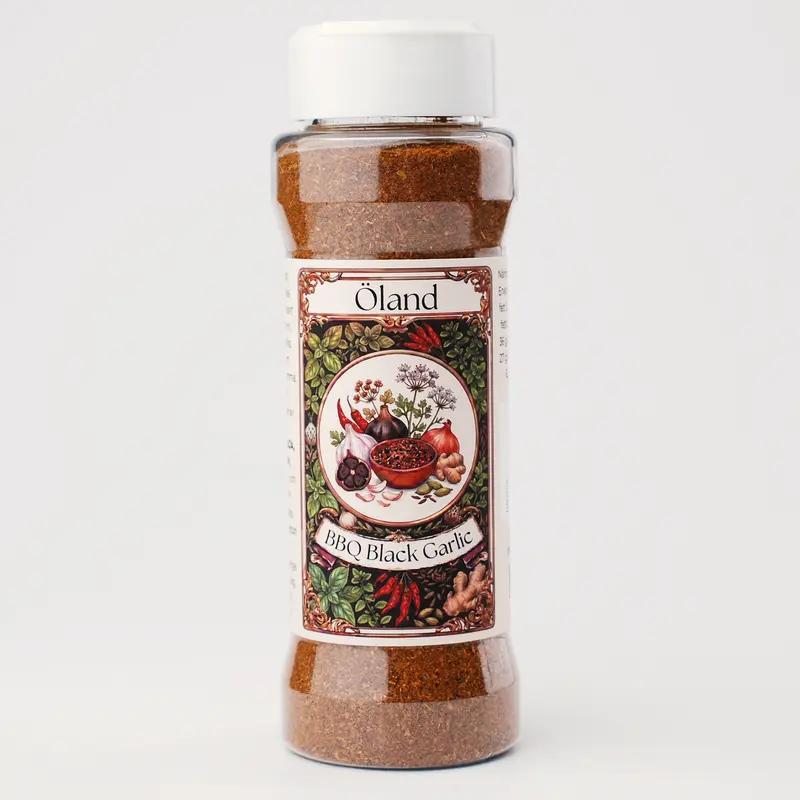 Öland - Grillkrydda Black Garlic - Unik BBQ & Rub - 125 g