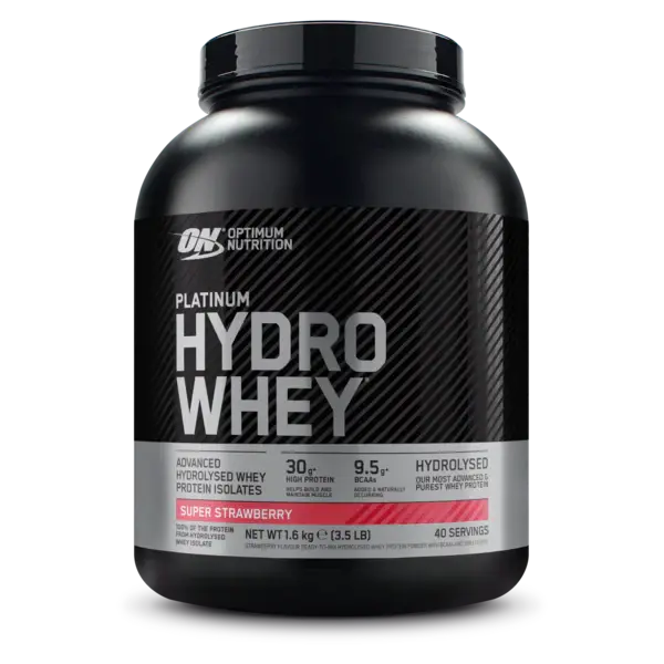 Optimum Nutrition Platinum Hydrowhey - 1600 g Super Strawberry