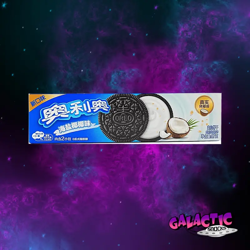Oreo Sea Salt Coconut Cookies - 87g (China)