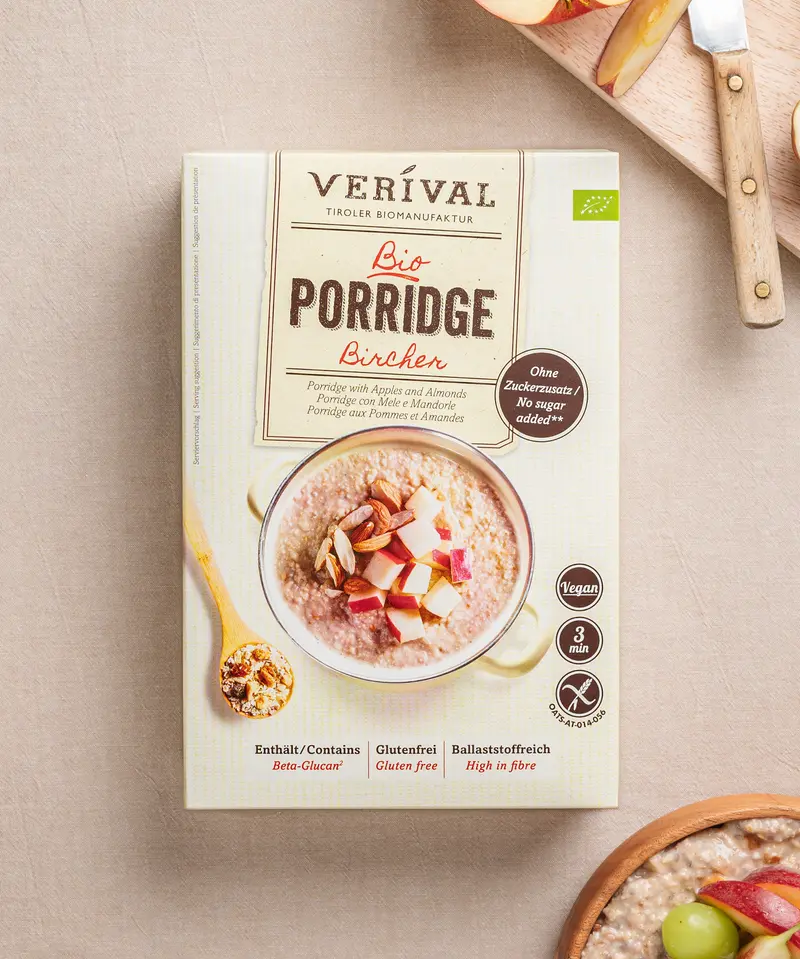 Organic Bircher Porridge
