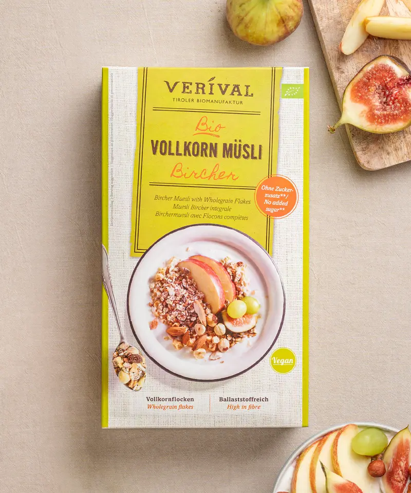 Organic Bircher Wholegrain Muesli