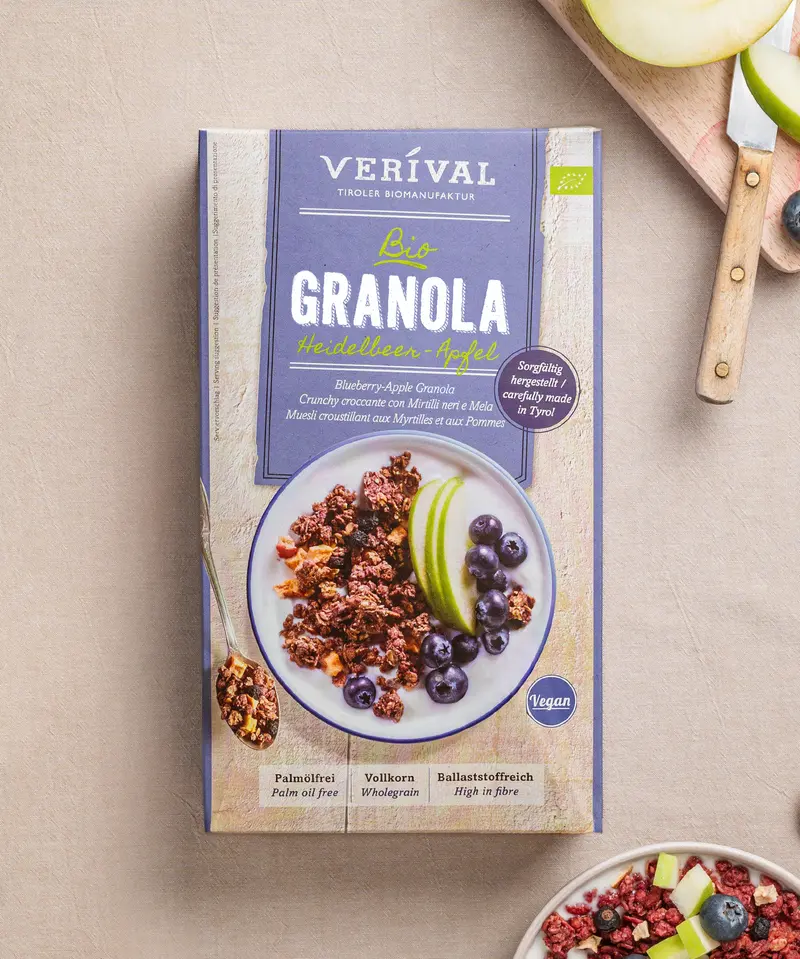 Organic Blueberry-Apple Granola
