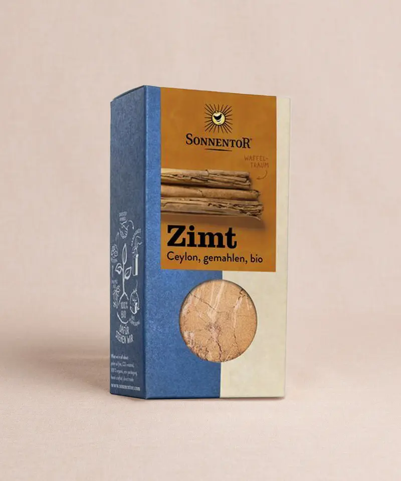 Organic Ceylon cinnamon ground / Sonnentor