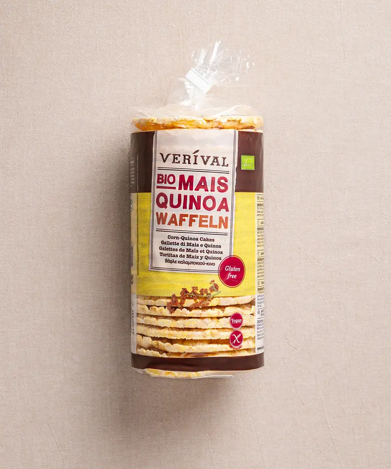 Organic Corn-Quinoa Waffles