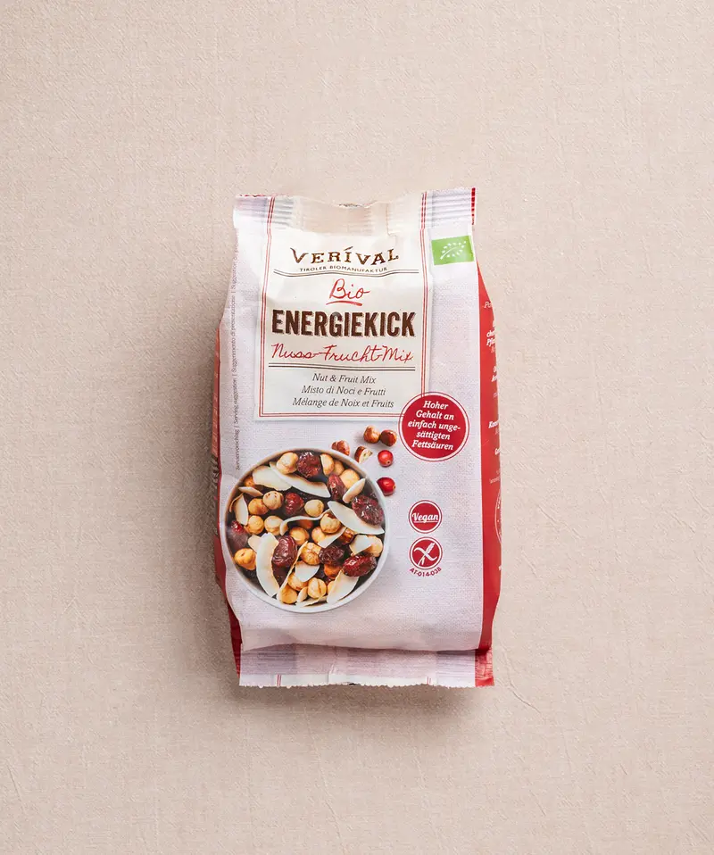 Organic Energy Kick Nut-Fruit Mix