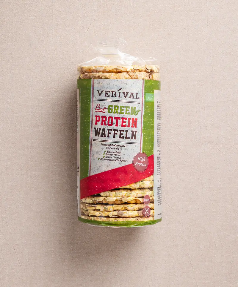 Organic Green Protein Waffles