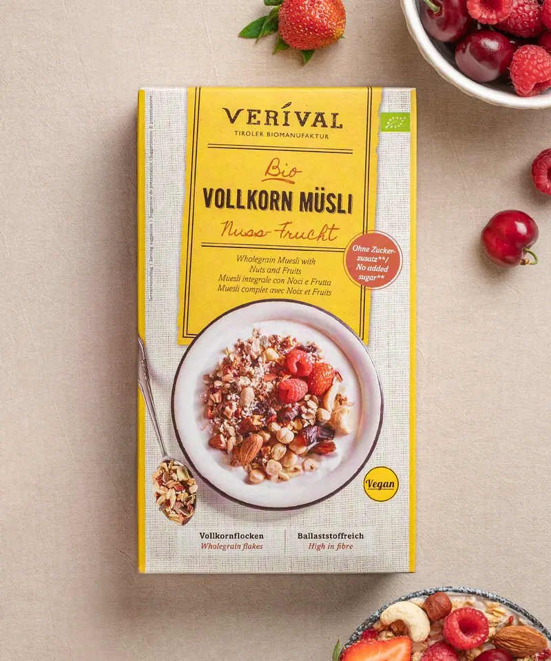 Organic Nuts-Fruits Wholegrain Muesli