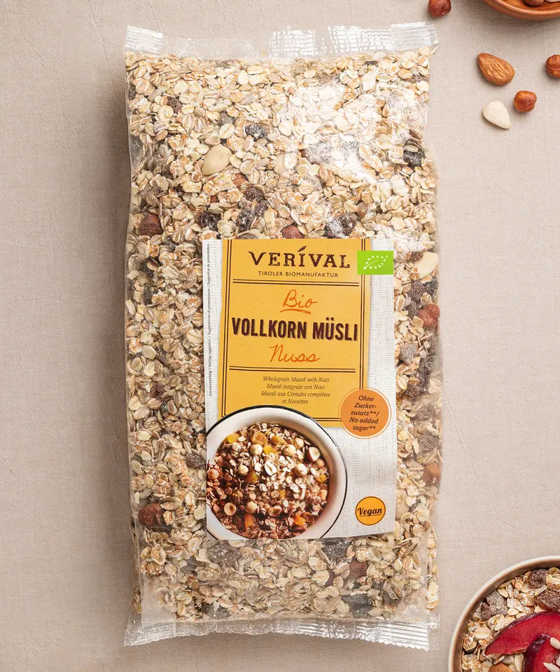 Organic Nuts Wholegrain Muesli