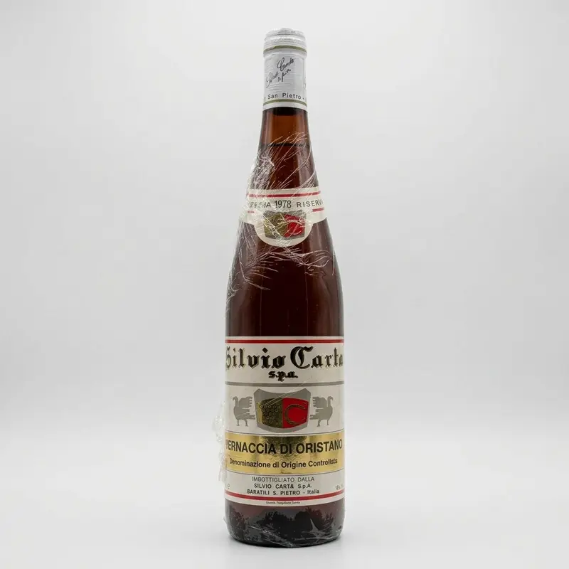 Oristano Reserve Silvio Carta 1978