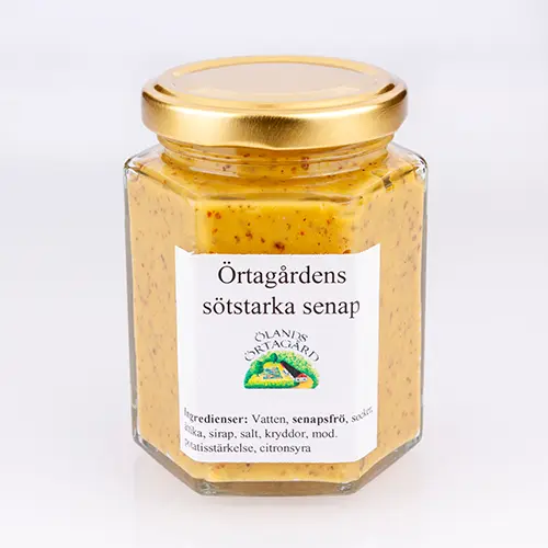 Örtagårdens sötstarka senap 200g