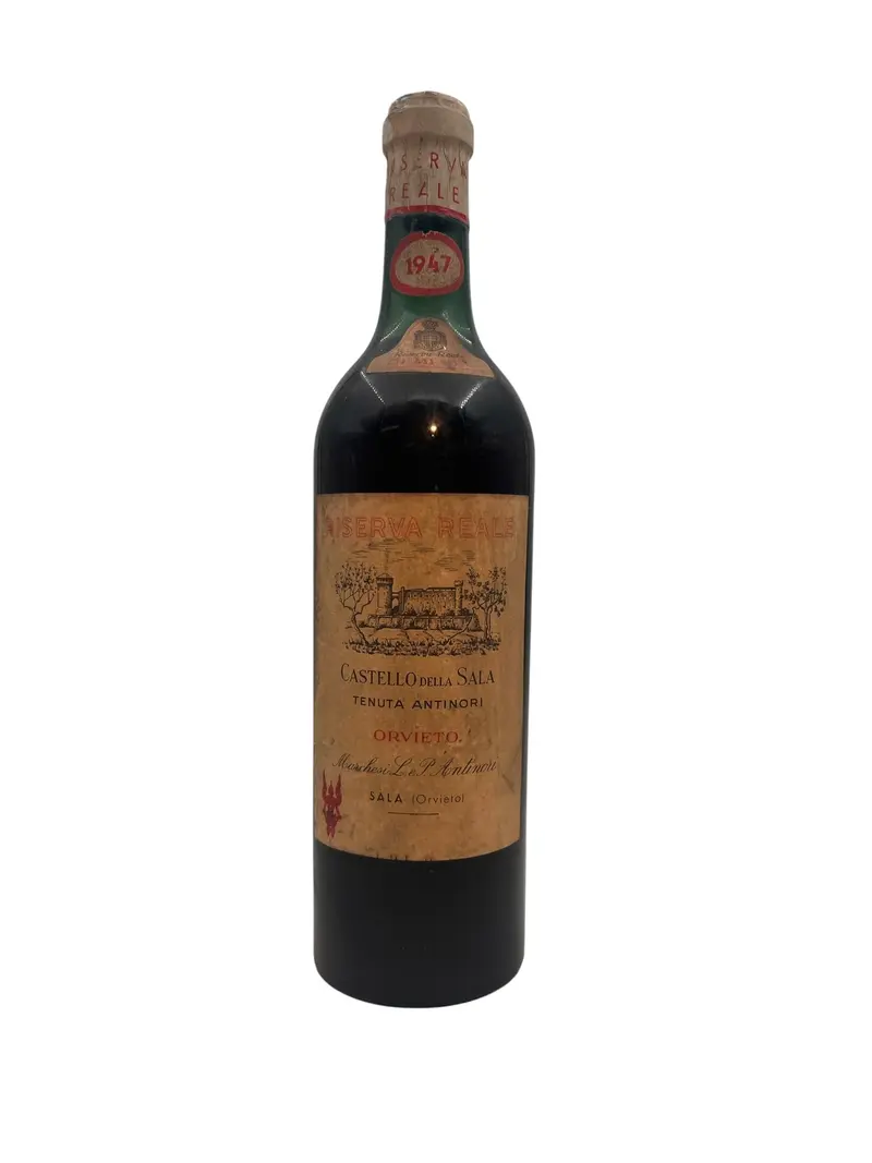 Orvieto Castello della Sala 1947 Riserva Reale Antinori