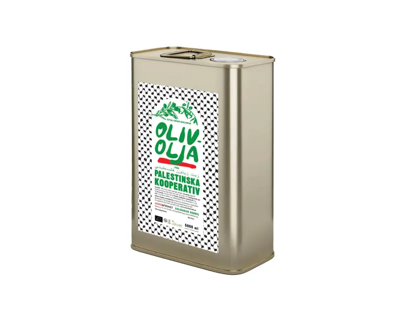 Palestinsk Olivolja Ekologisk Virgin - 5 liters dunk