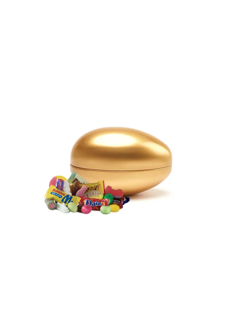 Påskägg Guld 15cm