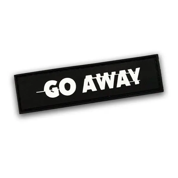 Patch Go Away - 30 x 110mm