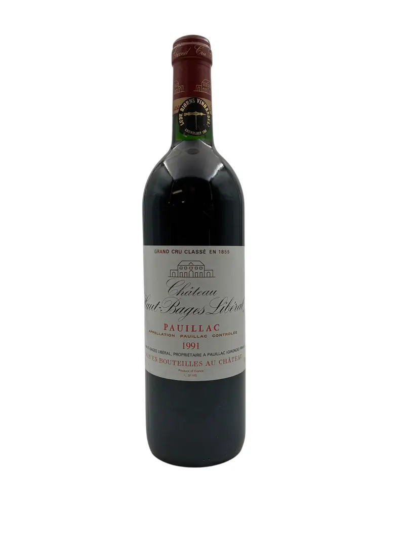 Pauillac Château Haut-Bages Libéral 1991