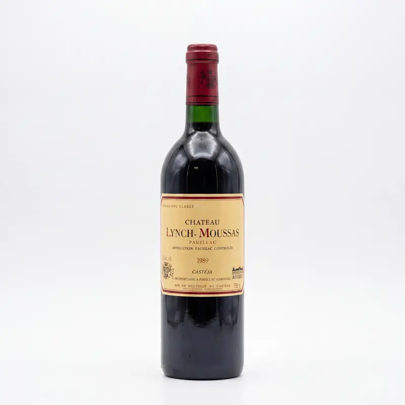 Pauillac Chateau Lynch-Moussa 1989 Grand Cru Classé